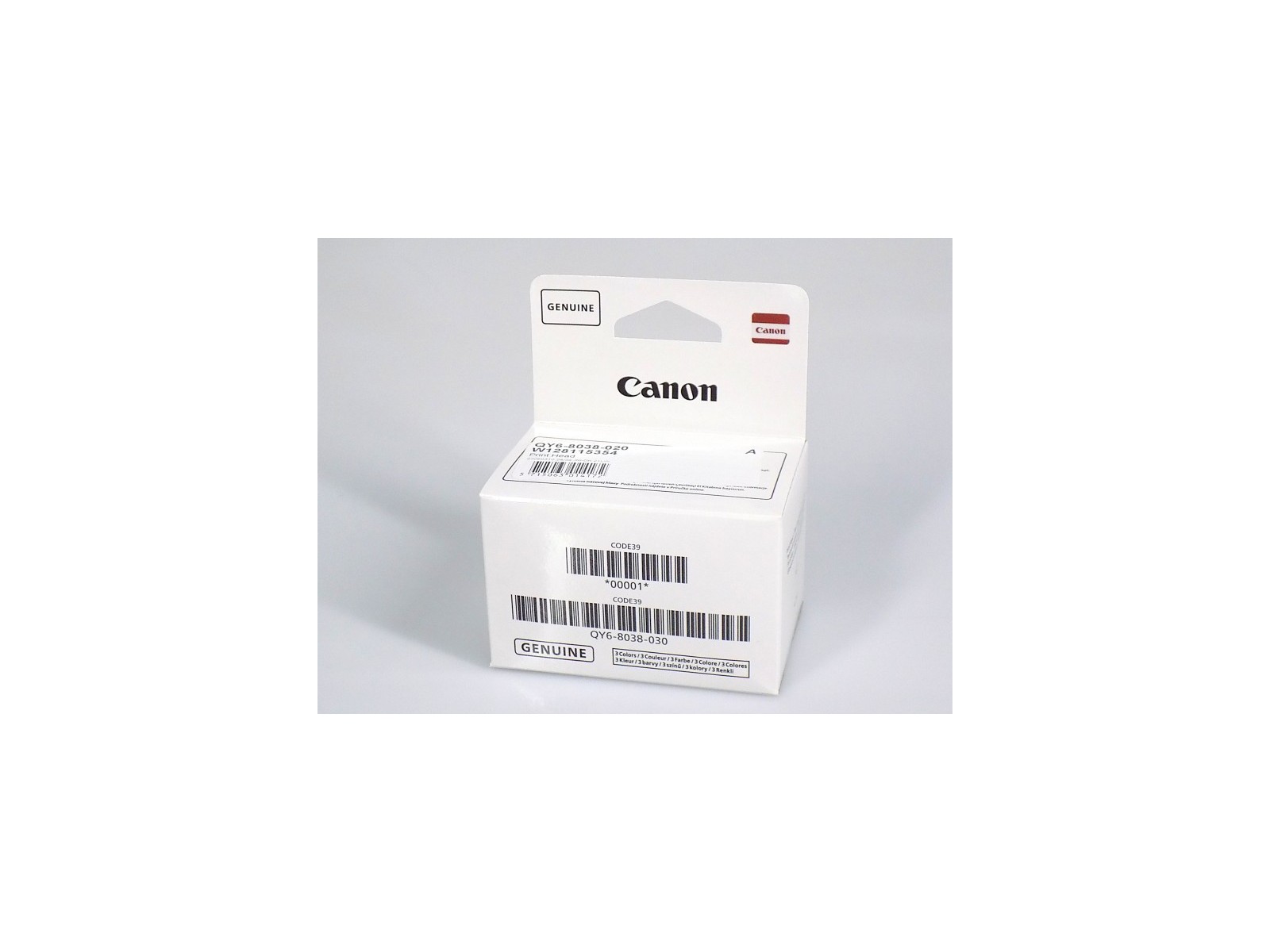 QY6-8038-020 TESTINA DI STAMPA COLORE ORIGINALE CANON Pixma G1520 G2520 G2560 G3520 G3560 Canon Print Head Black QY6-8038-020... QY6-8038-020 TESTINA DI STAMPA COLORE ORIGINALE CANON Pixma G1520 G2520 G2560 G3520 G3560 Canon Print Head Black QY6-8038-020...