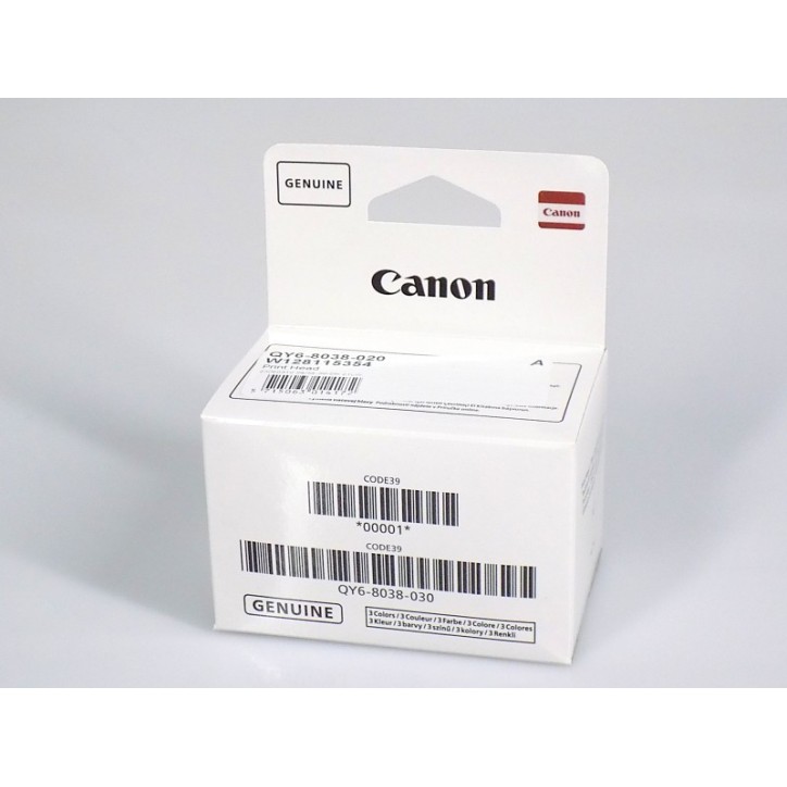 TESTINA DI STAMPA COLORE ORIGINALE CANON Pixma G1520 G2520 G2560 G3520 G3560 Canon Print Head Black QY6-8038-020 QY6-8038-030