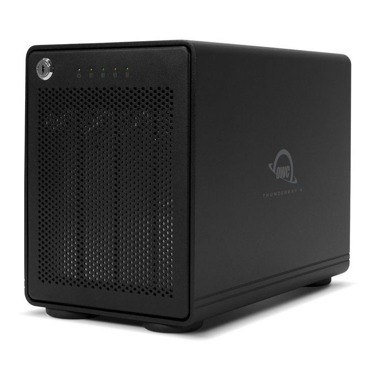 OWCTB3IVKIT000 OWC 4 x 2.5"/3.5" bays, RAID, 92mm cooling Fan, 2x USB-C (Thunderbolt 3)