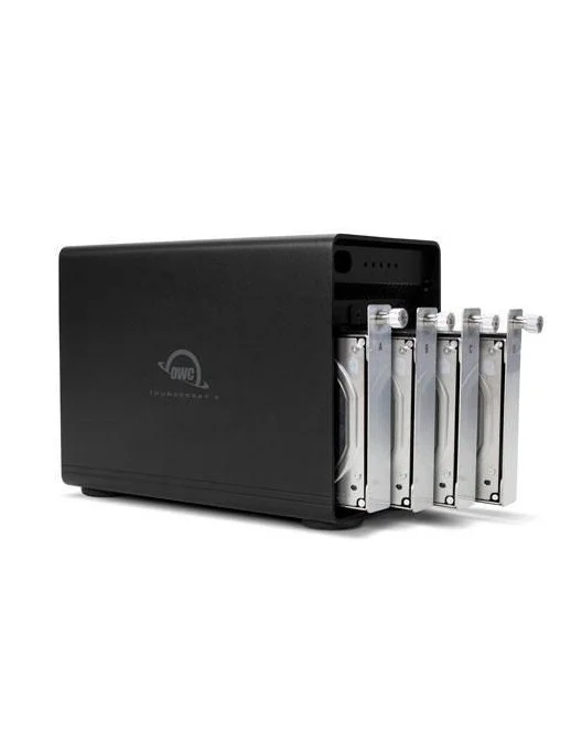 OWCTB3IVKIT000 OWC 4 x 2.5"/3.5" bays, RAID, 92mm cooling Fan, 2x USB-C (Thunderbolt 3)