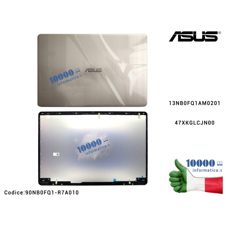 90NB0FQ1-R7A010 47XKGLCJN00 13NB0FQ1AM0201 90NB0FQ1-R7A01 Cover LCD ASUS S510 S510U S510UA S510UF S510UQ S510UN S510QR S510QA Cover LCD ASUS VivoBook X510 S510 F510 S510U S510UA S510UN X510U X510UA X510UN X510UR F510U (ICICLE GOLD) 13NB0FQ1AM0201 47XKGLCJN00 90NB0FQ1-R7A010