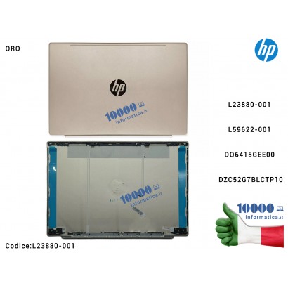 Cover LCD [Pale Gold] HP Pavilion 15-CS 15-CW TPN-Q210 TPN-Q208 (ORO) L23880-001 L59622-001...