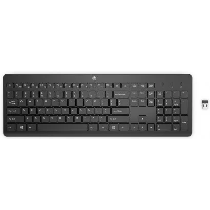 3L1E7AA#ABZ 3L1E7AAABZ Tastiera ITA HP 230 Wireless Keyboard Black - ITALIANA