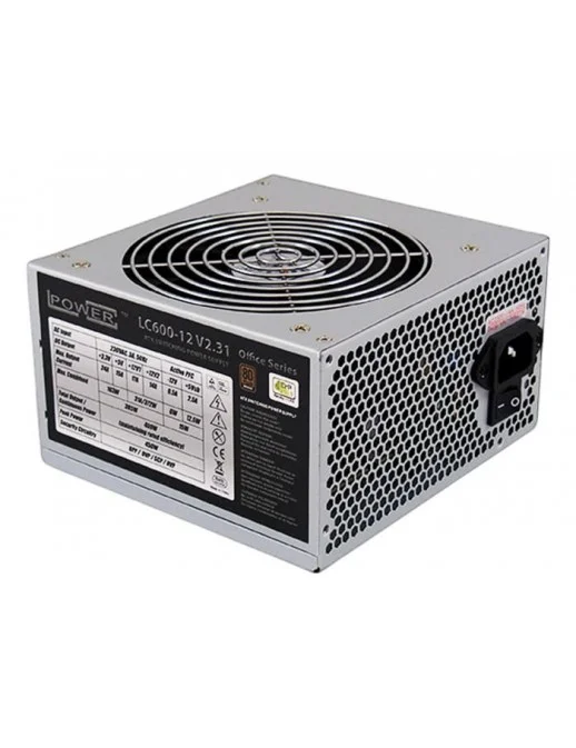LC600-12 V2.31 LC-Power Alimentatore ATX 450W 80 Plus Bronze LC600-12 LC-POWER LC600-12 V2.31, 450W max., Active PFC, OVP/OPP/SCP/UVP