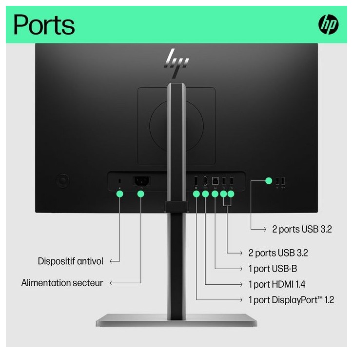 6N4E8AAABB HP E22 G5 21.5IN FHD 1920X1080