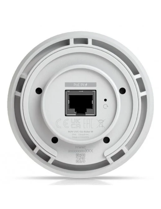 UVC-G6-BULLET-W Ubiquiti Bullet, 8 MP, 4K, RJ-45, IP66/IK04, PoE
