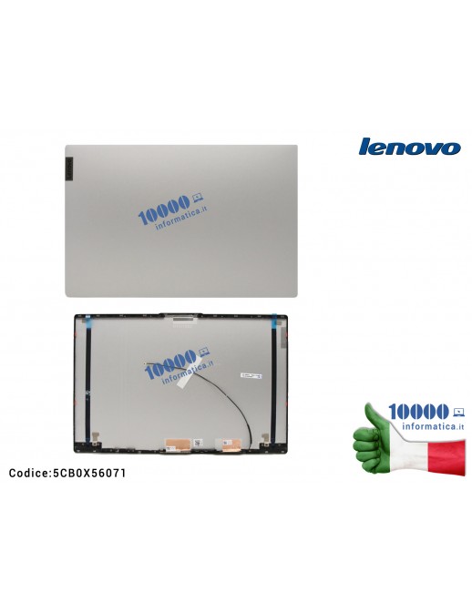 Cover LCD Scocca Superiore LENOVO ideapad 5-15IIL05 Grigia - 5CB0X56071 Cover Scocca Lenovo Ideapad 5 15IIL05 15ARE05 15ITL05 LCD Display Cover LCD LENOVO IdeaPad 5-15IIL05 (81YK) 5-15ITL05 (82FG) 5-15ARE05 (81YQ) 5-15ALC05 [Grigio Platino] 5CB0X56071 FR