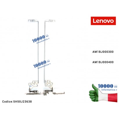 Cerniere Hinges LENOVO 500-15 500-15ISK G51-70 G51-80 Z51-70 Z51-80 [COPPIA] AM1BJ000300...