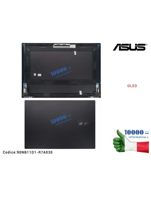 90NB11D1-R7A030 Cover LCD ASUS VivoBook 16X [OLED] K3605V K3605VU K3605VC K3605VV (Indie Black) 90NB11D1-R7A030