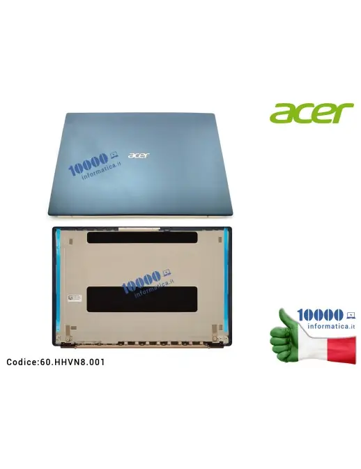 60.HHVN8.001 Cover LCD ACER Swift SF514-54T SF514-54G SF514-54 SF514-54GT [Blue] 60.HHVN8.001 60HHVN8001 Acer LCD Cover (Blue...