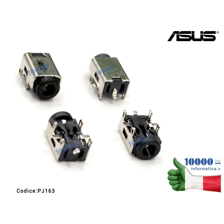 Connettore DC Power Jack PJ163 ASUS eeePC 1001 1005 1101 1201 1005HA