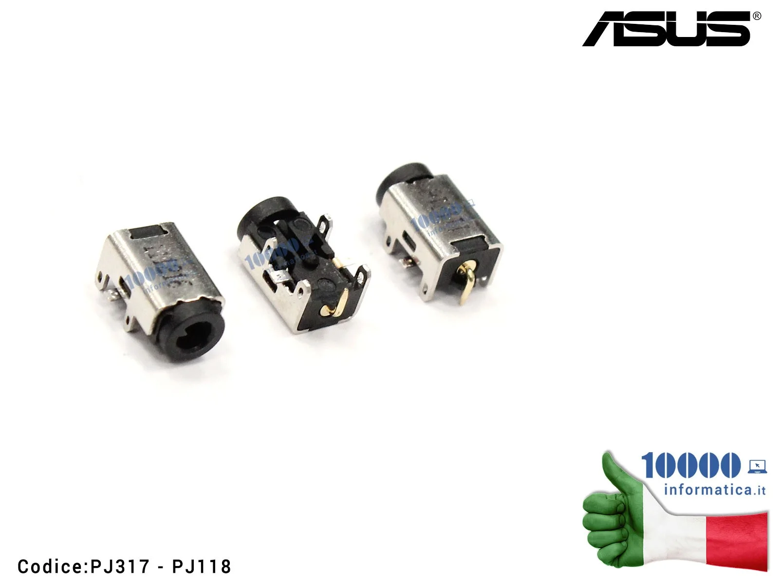 PJ317 Connettore di Alimentazione DC Power Jack PJ317 PJ118 ASUS 1225C 1015PD 1015CX 1025C PJ317 Connettore di Alimentazione DC Power Jack PJ317 PJ118 ASUS 1225C 1015PD 1015CX 1025C