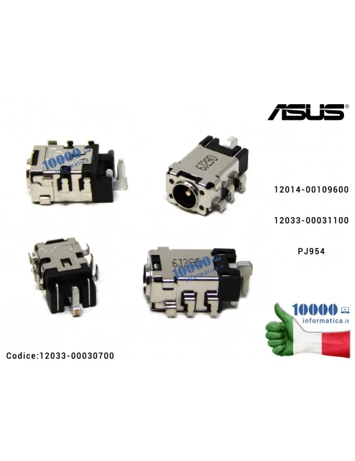 Connettore DC Power Jack PJ954 ASUS VivoBook X540 X540SA X540L Connettore DC Power Jack PJ954 ASUS VivoBook X540 X540S X540SA X5
