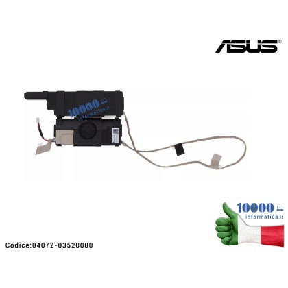 Altoparlanti Speaker SET ASUS VivoBook 15 X571L X571LH X571LI X571G X571GD X571GT RX571L RX571LH (Coppia) 04072-03520000