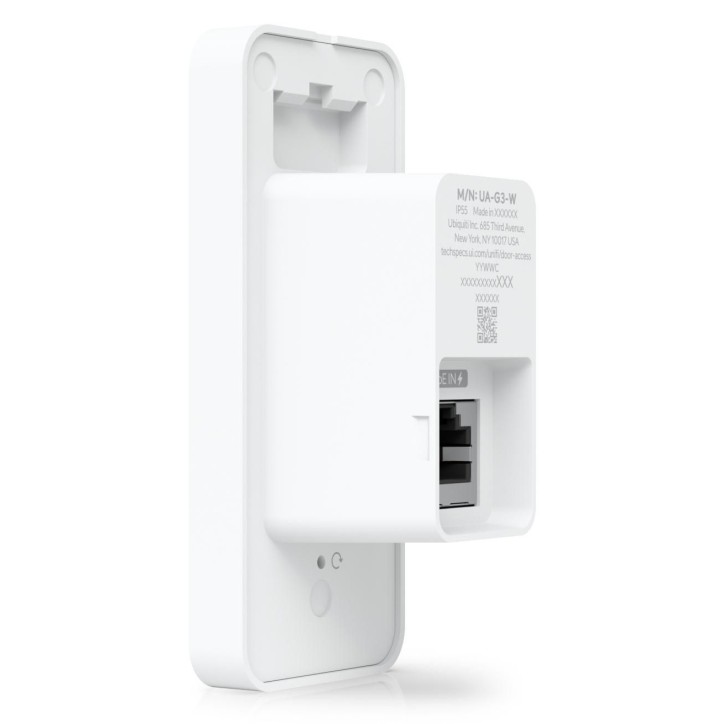 UA-G3-W Ubiquiti BLE 4.1, NFC, PoE, 1x 10/100 MbE RJ45 port, 48V DC, 5W, Proximity sensor, Polycarbonate, glass, IP55, white