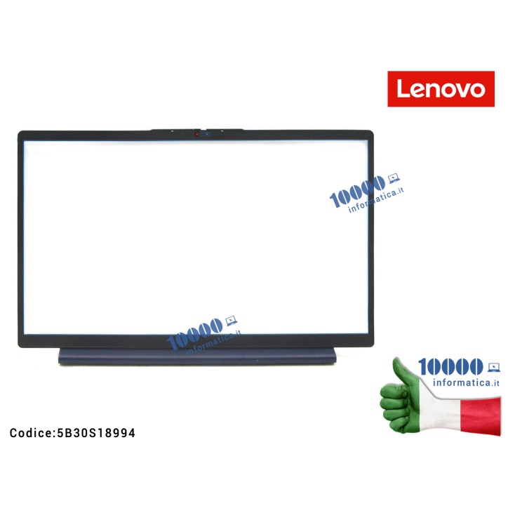 Cornice Bezel LCD LENOVO [Abyss Blue] IdeaPad 3-15ITL6 (82H8) 3-15ALC6 (82KU) 3-15ADA6 (82KR) 3-15IAU7 (82RK) 3-15ABA7 (82RN) [AB] 5B30S18994 FRU5B30S18994