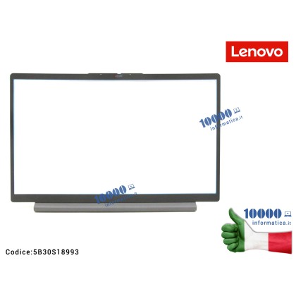 Cornice Bezel LCD LENOVO [Artic Gray] IdeaPad 3-15ITL6 (82H8) 3-15ALC6 (82KU) 3-15ADA6 (82KR) 3-15IAU7 (82RK) 3-15ABA7 (82RN) [A