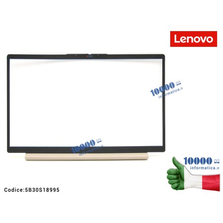 Cornice Bezel LCD LENOVO [Sand] IdeaPad 3-15ITL6 (82H8) 3-15ALC6 (82KU) 3-15ADA6 (82KR) 3-15IAU7 (82RK) 3-15ABA7 (82RN) [Sabbia]