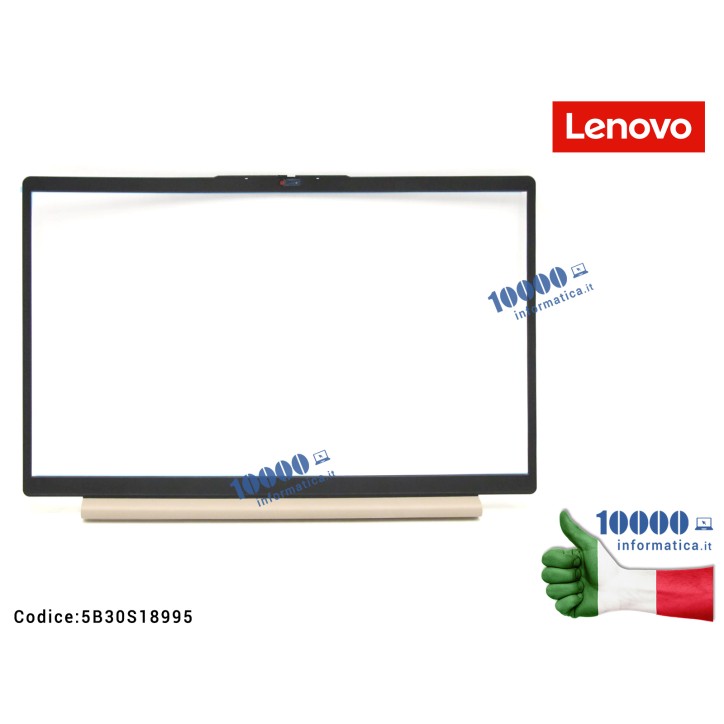 Cornice Bezel LCD LENOVO [Sand] IdeaPad 3-15ITL6 (82H8) 3-15ALC6 (82KU) 3-15ADA6 (82KR) 3-15IAU7 (82RK) 3-15ABA7 (82RN) [Sabbia] 5B30S18995 FRU5B30S18995