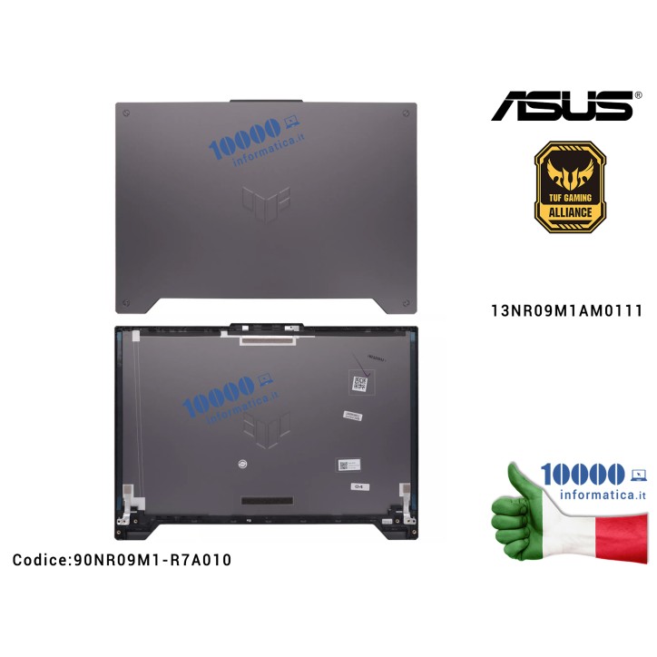 Viti Telaio Inferiore Per Asus TUF Gaming A15 FA507 E F15 FX507, 12 Pezzi Nero