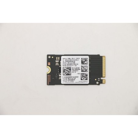 5SS0Z86686-RFB Lenovo M.2 PCIe 2242 SSD, 128GB capacity, designed for slim laptops, optimized for high performance and power eff