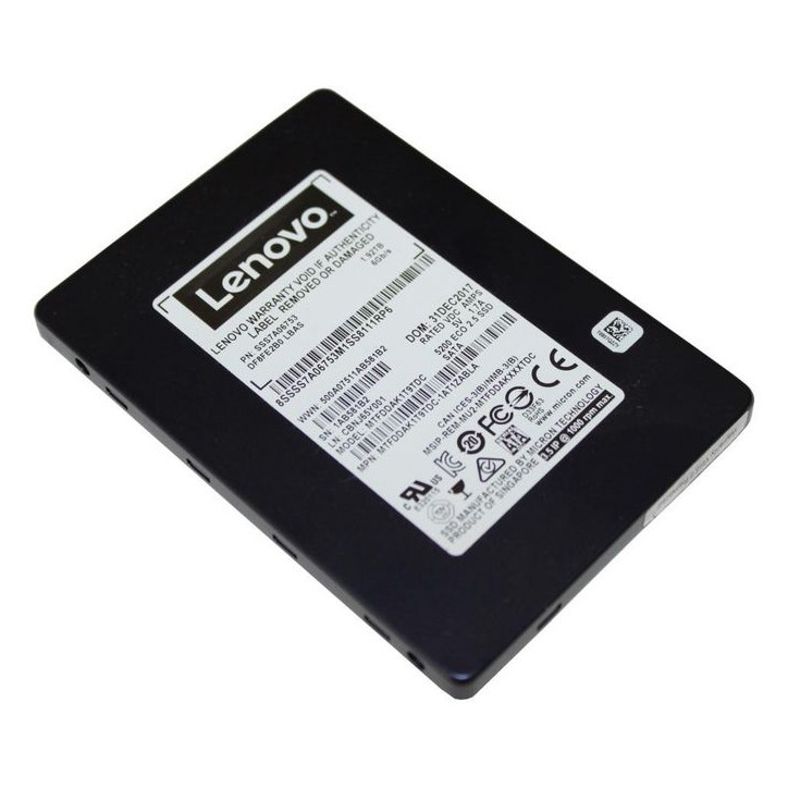 4XB7A10157-RFB Lenovo ThinkSystem 2.5" 5200 7680GB Entry SATA 6Gb Hot Swap SSD
