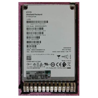 P09924-001-RFB Hewlett Packard Enterprise 1.6TB SAS Solid State Drive (SSD) P09092-B21, 873570-001, 812673