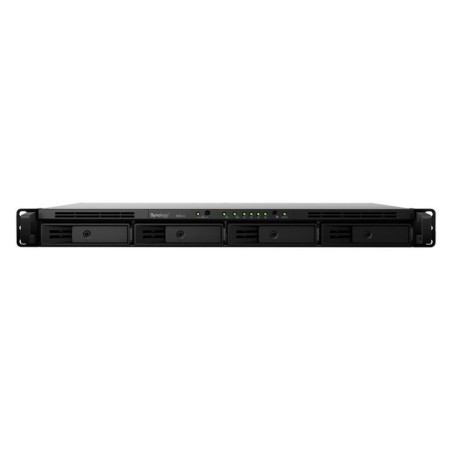 RS816-RFB Synology RackStation RS816, Marvell Armada 385 1.8 GHz, 1 GB DDR3, 4x SATA III / SATA II HDD, 2x USB 3.0, eSATA, 44 x 