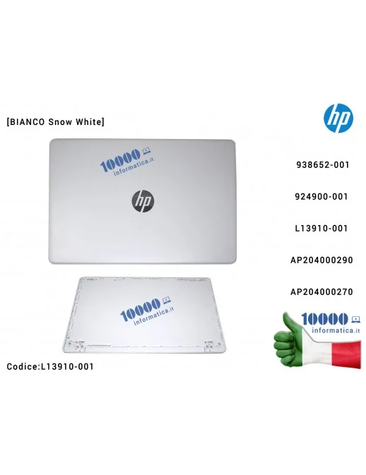 Cover LCD [Snow White] HP Pavilion 250 G6 15-BS 15-BW 255 G6 15T-BS 15Q-BU (BIANCO) AP204000290 AP204000270 938652-001 924900-001 L13908-001