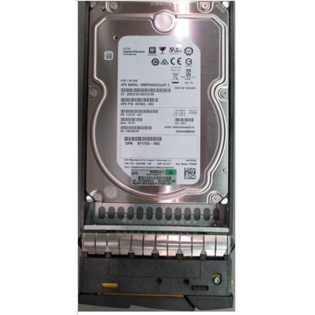871860-001-RFB Hewlett Packard Enterprise 6000 GB, 2.5", 7200 RPM, HDD