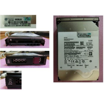 857966-001-RFB Hewlett Packard Enterprise HDD 10TB 6G 7.2K LFF SAS MDL 857646-B21