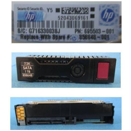 858648-001-RFB Hewlett Packard Enterprise HDD 1TB SATA 3.5 Inch 7200 RPM 858594-B21, 861691-B21, 676981