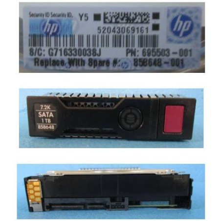 858648-001-RFB Hewlett Packard Enterprise HDD 1TB SATA 3.5 Inch 7200 RPM 858594-B21, 861691-B21, 676981