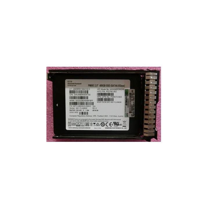 P05320-001-RFB Hewlett Packard Enterprise 480GB 6G SATA Value Endurance SFF 2.5-in SC Enterprise Boot 3yr Wty Solid State Drive 