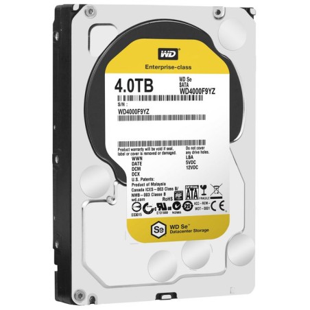WD4000F9YZ-09N20L1-RFB Western Digital 4TB Se 3.5", 7200rpm, SATA III 834838