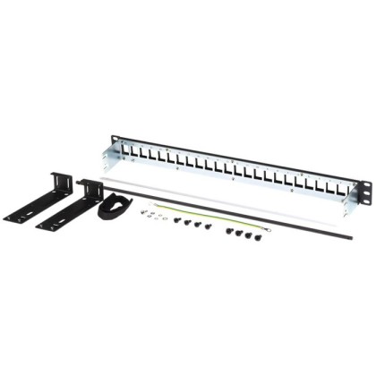 AX106902 Belden SHIELDED KCONN PATCH PANEL24-P 1U BLACK, 1EA