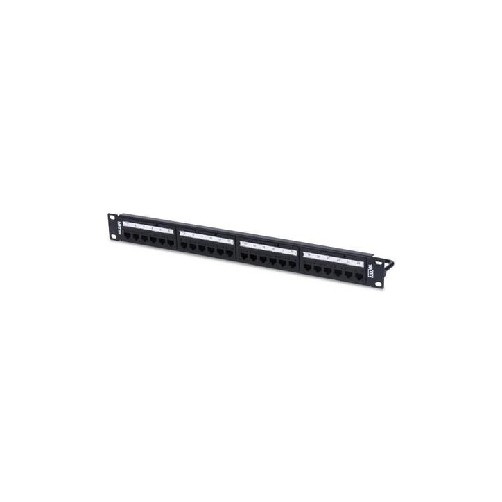 RVAPPF1U24BK Belden RVAPPF1U24-10GX REVConnect Patch Panel 24 Port, Preloaded, UTP Black
