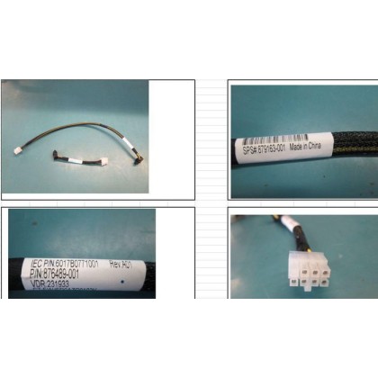 879163-001-RFB Hewlett Packard Enterprise LFF/SFF drive power cable for HPE ProLiant ML350 Gen10 servers, connects and powers dr