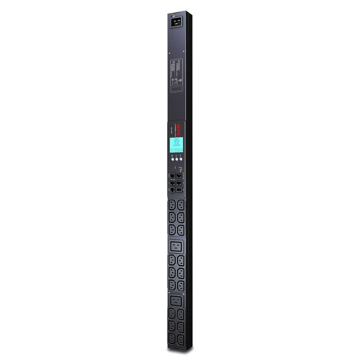 AP8858-RFB APC Rack PDU 2G, Metered, ZeroU, 20A/208V, 16A/230V, (18) C13 & (2) C19