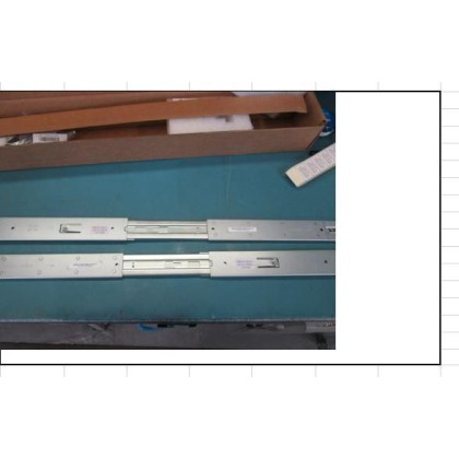 875543-001-RFB Hewlett Packard Enterprise SFF ball bearing rail kit for 1U servers, includes left and right telescoping rails, c