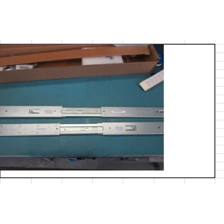 875543-001-RFB Hewlett Packard Enterprise SFF ball bearing rail kit for 1U servers, includes left and right telescoping rails, c