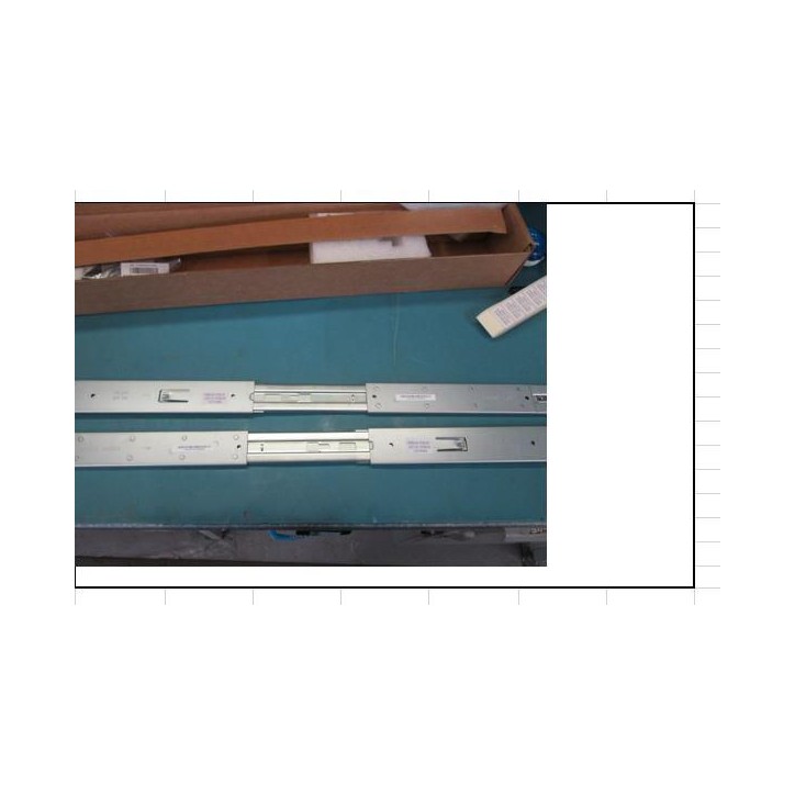 875543-001-RFB Hewlett Packard Enterprise SFF ball bearing rail kit for 1U servers, includes left and right telescoping rails, c