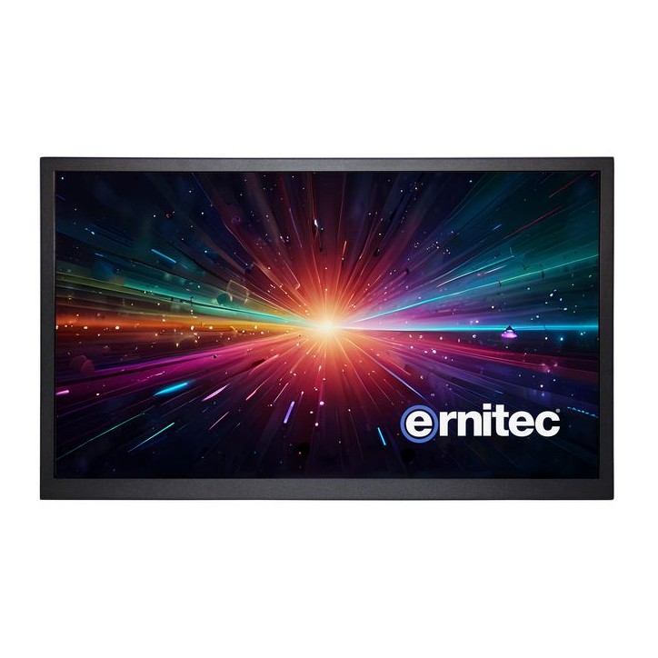 0070-24143-WATERPROOF-L Ernitec 43" 4K UHD Surveillance monitor for 24/7 use - Water & vandal proof