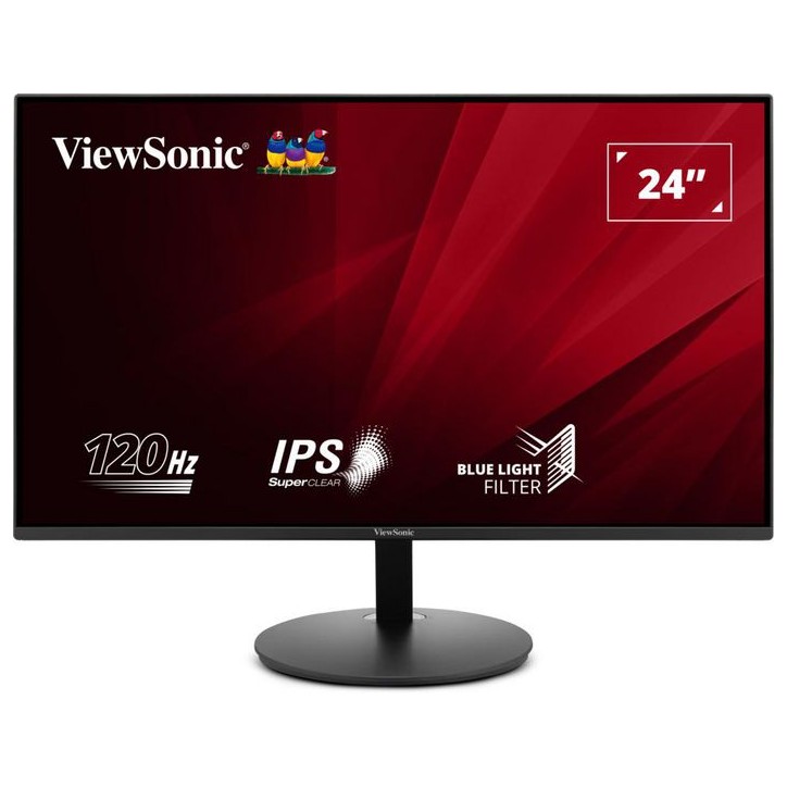 VA24E1-H ViewSonic VA24E1-H, 24" 16:9 (23.8") 1920 x 1080 SuperClear® IPS monitor, VGA and HDMI, 120Hz
