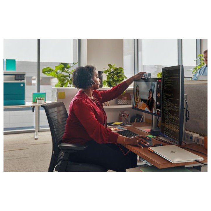 8X219AA-RFB HP Poly Blackwire 3320 Stereo USB-C Headset +USB-C/A Adapter 213935-101, 213935-01