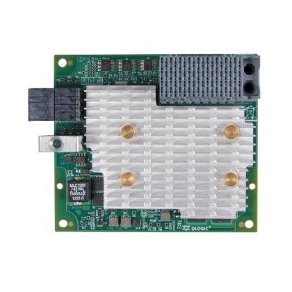 69Y1942-RFB Lenovo 2-port Fibre Channel adapter, 16Gb speed per port, supports virtualization, compatible with Flex System SAN.