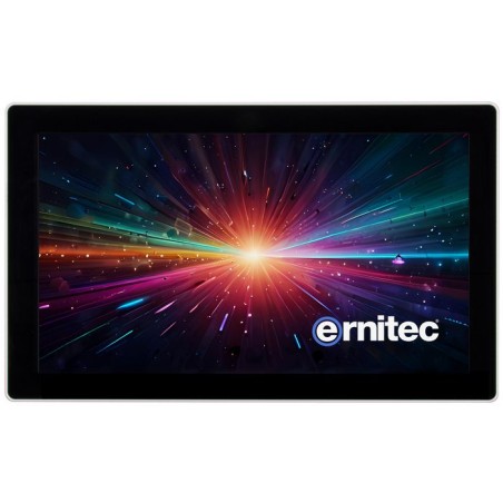 0070-24110-WT-OS Ernitec Monitor Touchscreen da 10" Full-HD. Multi-touch capacitivo a 10 punti - con Windows 11 - I5, 6GB di RAM