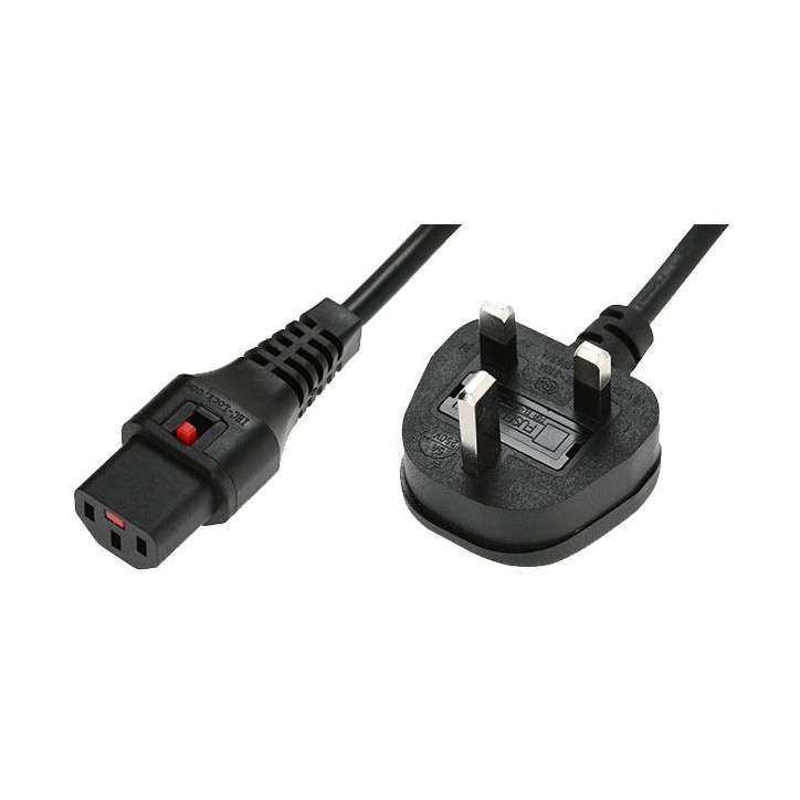 MC-UKC132B MicroConnect Power Cord UK Type G - C13 IEC 2M