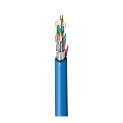 10GXE01D.06500 Belden 10GX Category 6A Enhanced Cable, 4 Pair, F/FTP, LSZH Indoor CPR Dca, IEC 60332-3-22, 500MT ,Blue