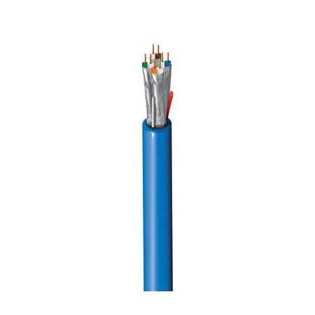 10GXE03D.06500 Belden 10GX Category 6A Enhanced Cable, 4 Pair, U/FTP, LSZH Indoor CPR Dca, 500MT ,Blue